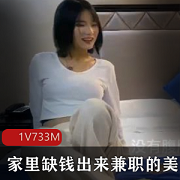 酒店约家里缺钱出来兼职的美女