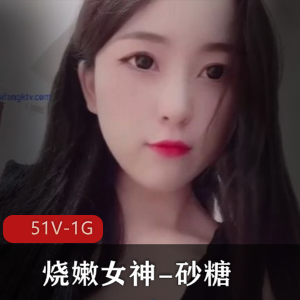 砂糖：软妹子长腿A4腰，51个视频1G，九尾姿势出众