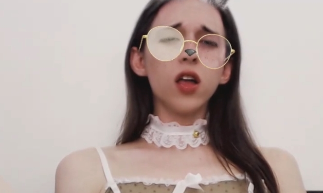 ED2K度盘伪娘Nbnabunny312部111G藏品优质TS晃动身子蕾丝裙子
