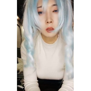微博水银灯雪女cos顶流95M1V劲爆